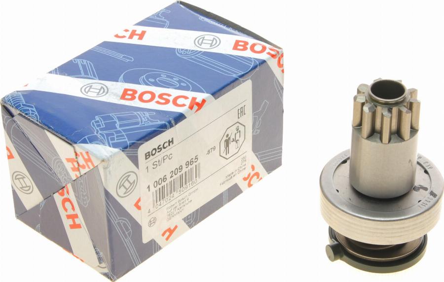 BOSCH 1 006 209 965 - Zobrats, Starteris autospares.lv