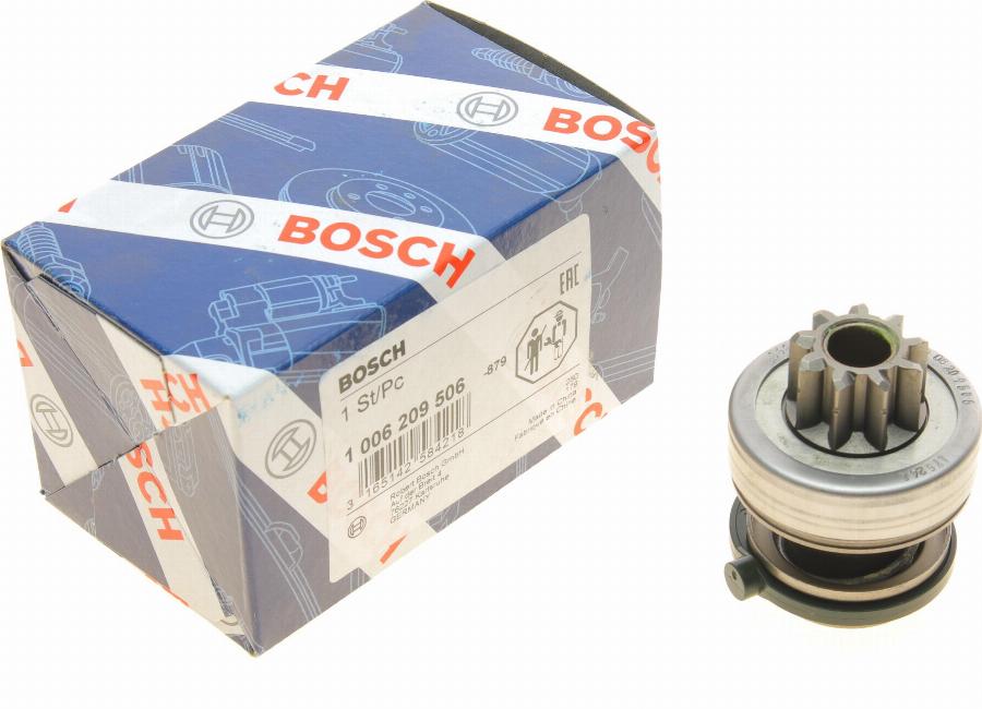 BOSCH 1 006 209 506 - Zobrats, Starteris autospares.lv