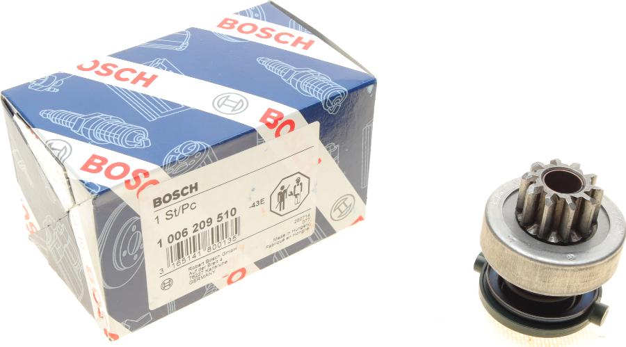 BOSCH 1 006 209 510 - Zobrats, Starteris autospares.lv