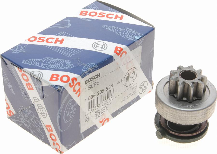 BOSCH 1 006 209 534 - Zobrats, Starteris www.autospares.lv