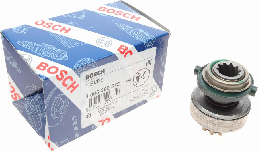 BOSCH 1 006 209 572 - Zobrats, Starteris autospares.lv