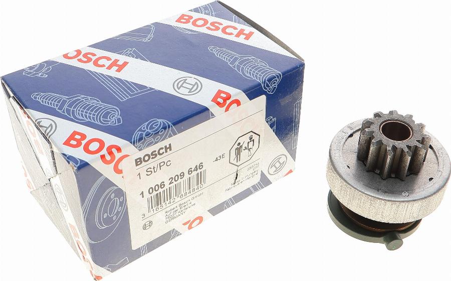 BOSCH 1 006 209 646 - Zobrats, Starteris www.autospares.lv