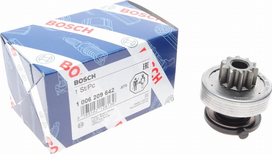 BOSCH 1 006 209 642 - Zobrats, Starteris www.autospares.lv