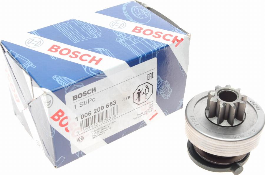 BOSCH 1 006 209 653 - Zobrats, Starteris www.autospares.lv