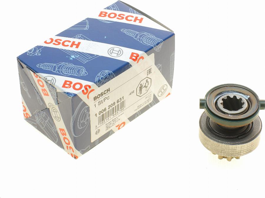 BOSCH 1 006 209 631 - Zobrats, Starteris www.autospares.lv