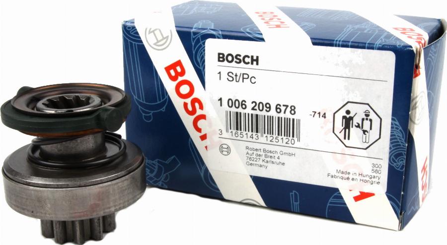 BOSCH 1 006 209 678 - Zobrats, Starteris www.autospares.lv