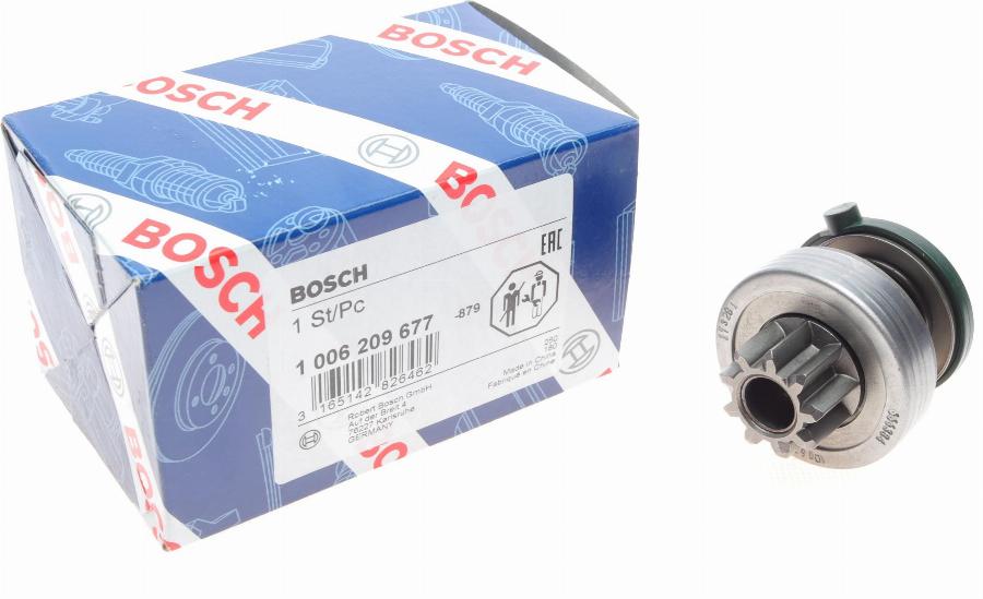 BOSCH 1 006 209 677 - Pinion, bendix, starter www.autospares.lv