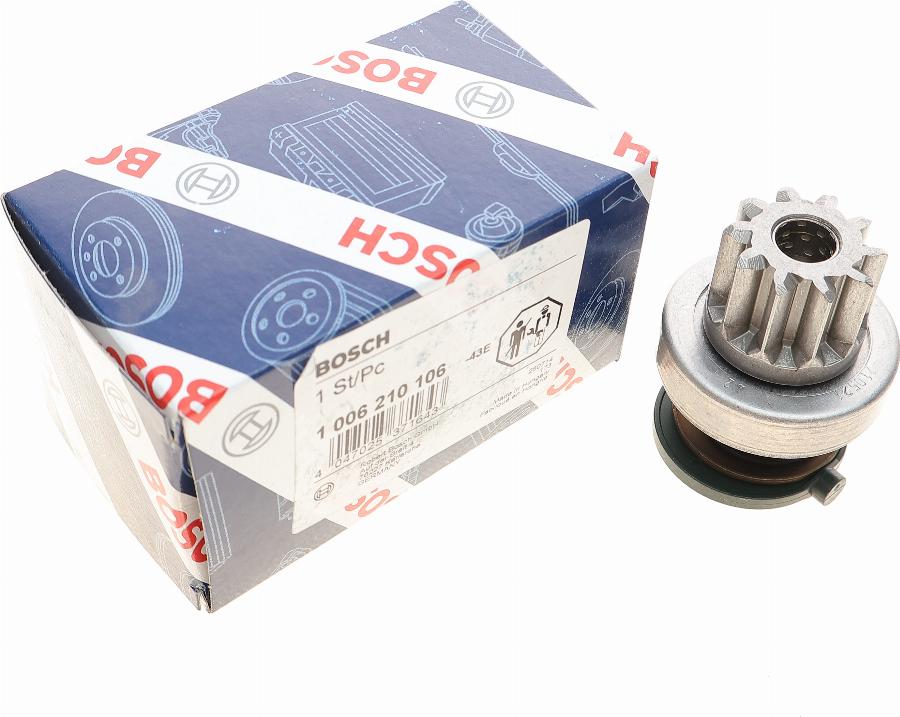 BOSCH 1 006 210 106 - Zobrats, Starteris www.autospares.lv