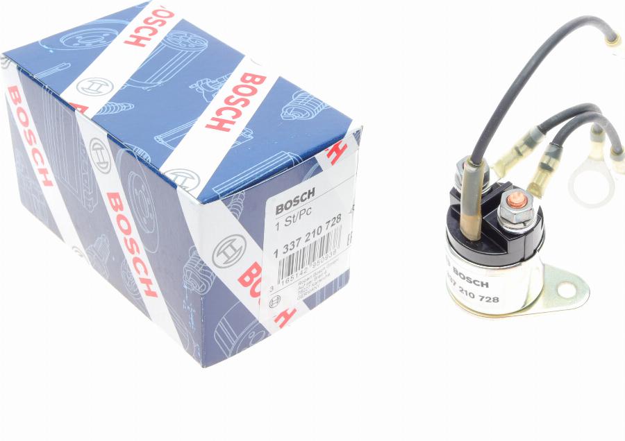 BOSCH 1 337 210 728 - Реле, повторное включение стартера www.autospares.lv