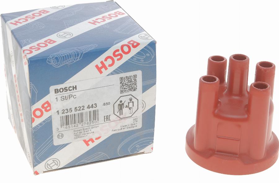 BOSCH 1 235 522 443 - Aizdedzes sadalītāja vāciņš www.autospares.lv