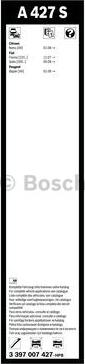 BOSCH 3 397 007 427 - Wiper Blade www.autospares.lv