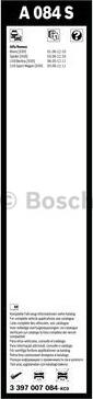 BOSCH 3 397 007 084 - Wiper Blade www.autospares.lv