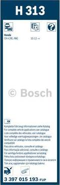 BOSCH 3 397 015 193 - Stikla tīrītāja slotiņa www.autospares.lv