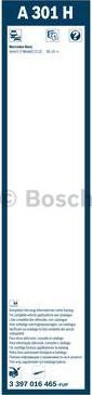 BOSCH 3 397 016 465 - Stikla tīrītāja slotiņa autospares.lv