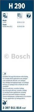 BOSCH 3 397 011 814 - Stikla tīrītāja slotiņa www.autospares.lv