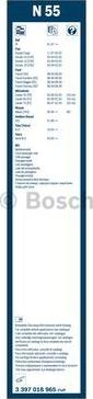 BOSCH 3 397 018 965 - Stikla tīrītāja slotiņa www.autospares.lv