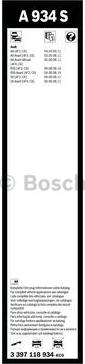 BOSCH 3 397 118 934 - Wiper Blade www.autospares.lv