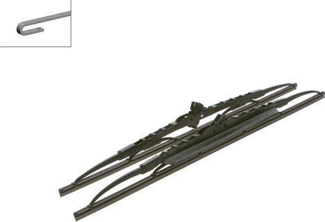 BOSCH 3 397 118 566 - Wiper Blade www.autospares.lv