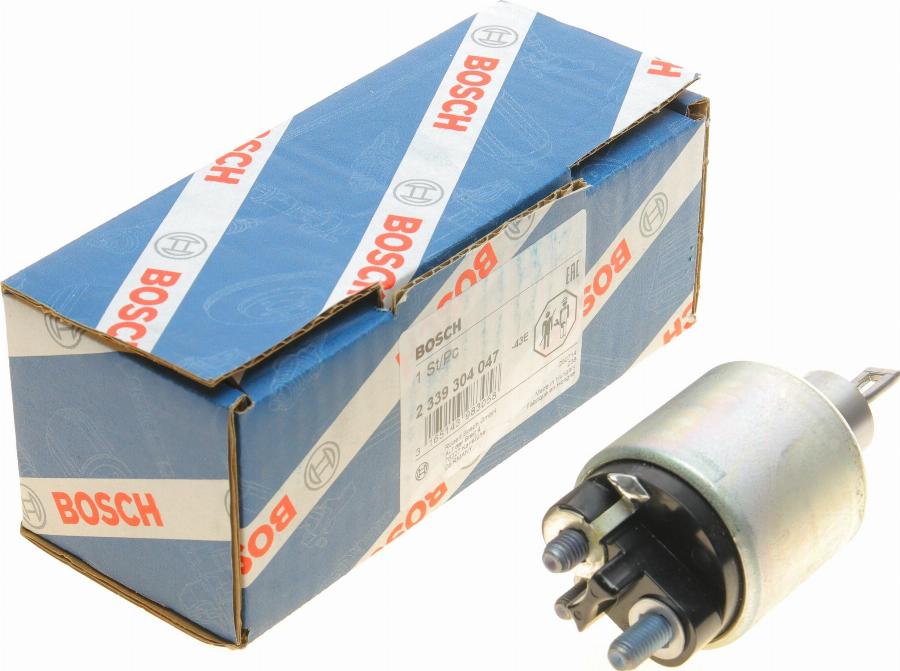 BOSCH 2 339 304 047 - Solenoid Switch, starter www.autospares.lv