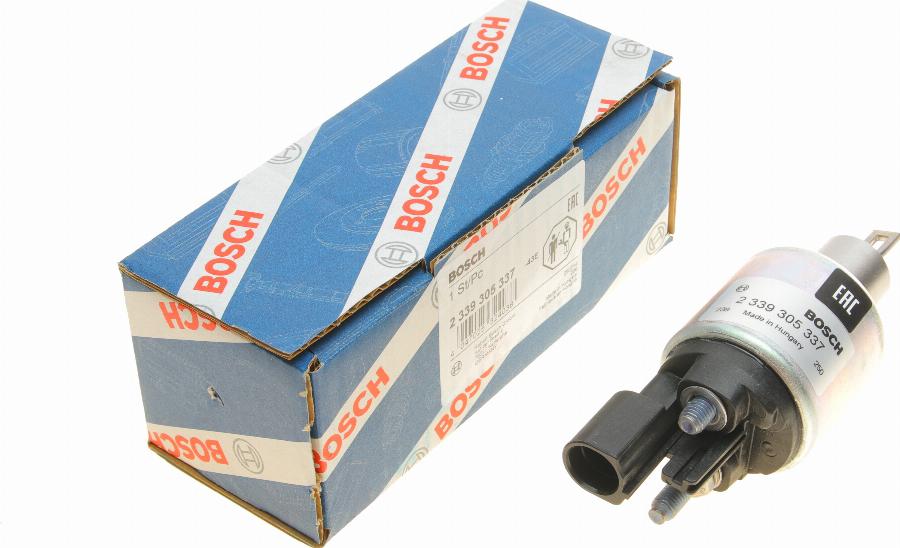 BOSCH 2 339 305 337 - Ievilcējrelejs, Starteris www.autospares.lv