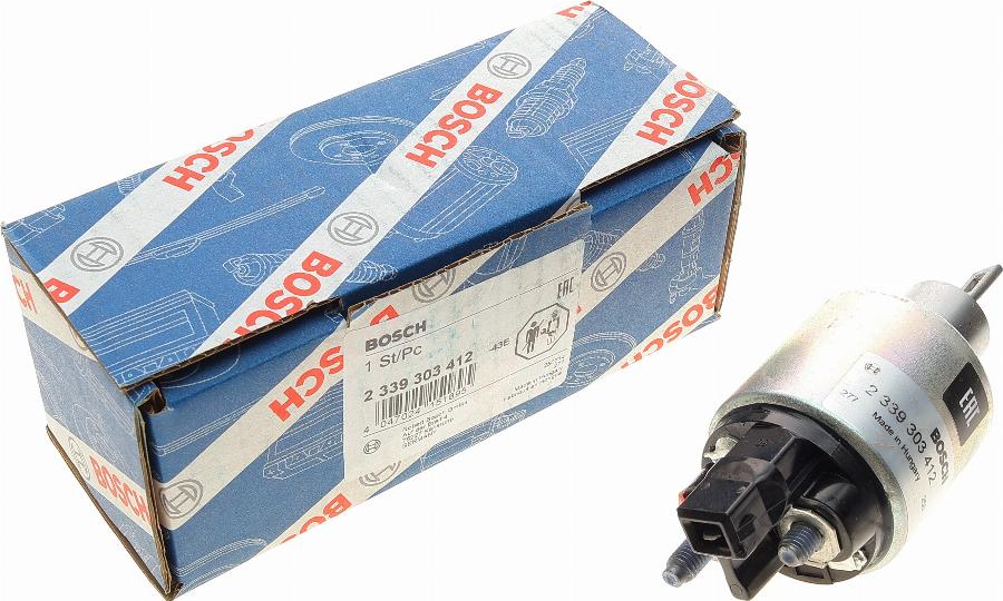 BOSCH 2 339 303 412 - Ievilcējrelejs, Starteris autospares.lv