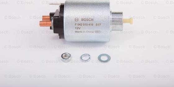 BOSCH F 042 010 416 - Тяговое реле, соленоид, стартер www.autospares.lv