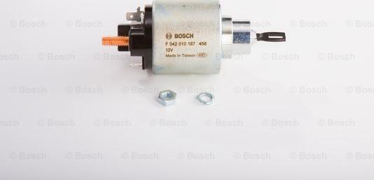 BOSCH F 042 010 187 - Ievilcējrelejs, Starteris autospares.lv