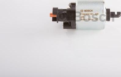 BOSCH F 042 010 381 - Solenoid Switch, starter www.autospares.lv