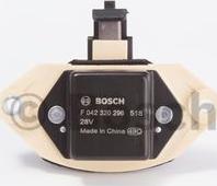 BOSCH F 042 320 296 - Voltage regulator, alternator www.autospares.lv