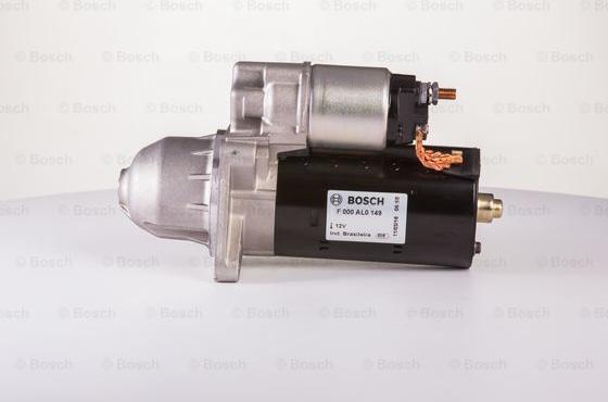 BOSCH F 000 AL0 149 - Стартер www.autospares.lv