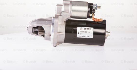 BOSCH F 000 AL0 136 - Стартер www.autospares.lv