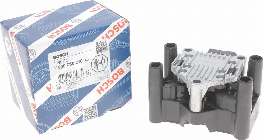 BOSCH F 000 ZS0 210 - Aizdedzes spole autospares.lv