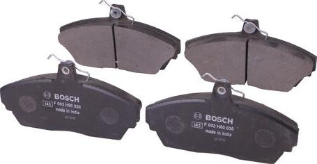 BOSCH F 002 H60 030 - Bremžu uzliku kompl., Disku bremzes www.autospares.lv