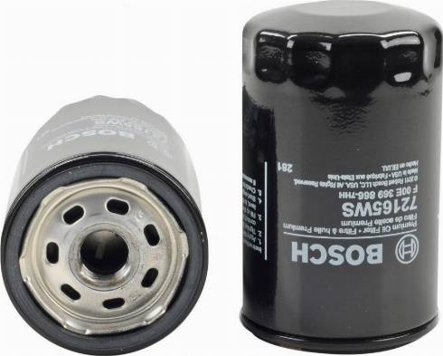 BOSCH F 00E 369 866 - Масляный фильтр www.autospares.lv