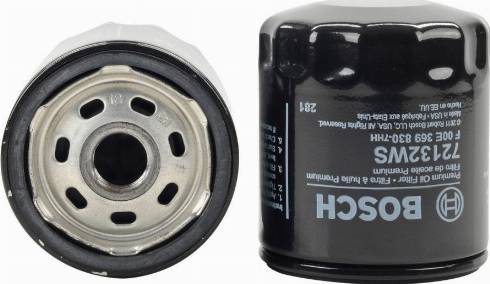 BOSCH F 00E 369 830 - Масляный фильтр www.autospares.lv