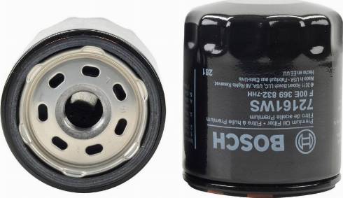 BOSCH F 00E 369 832 - Oil Filter www.autospares.lv