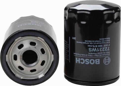 BOSCH F 00E 369 875 - Eļļas filtrs autospares.lv