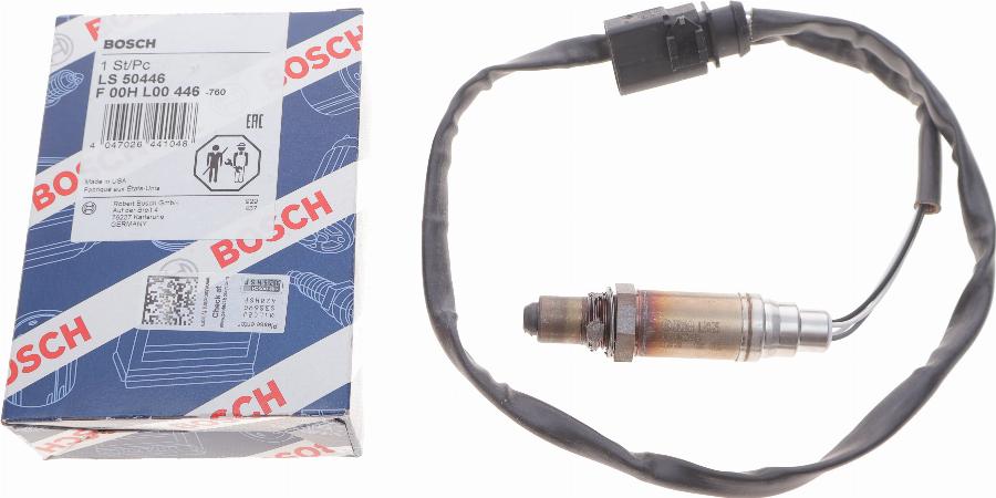 BOSCH F 00H L00 446 - Лямбда-зонд, датчик кислорода www.autospares.lv