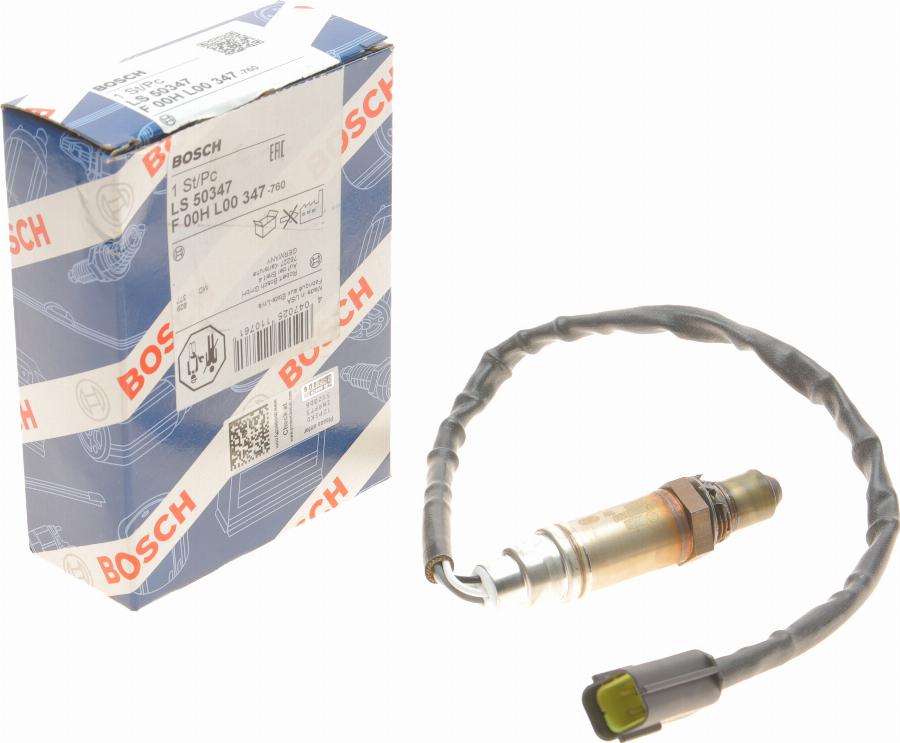 BOSCH F 00H L00 347 - Lambda zonde autospares.lv