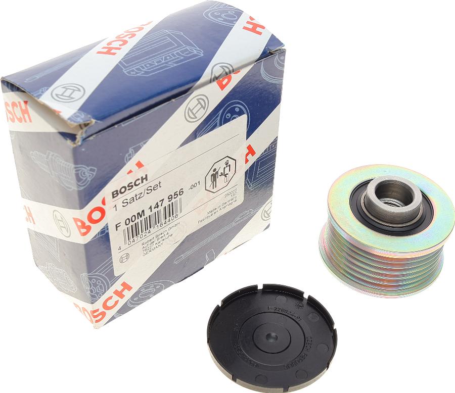 BOSCH F 00M 147 956 - Шкив генератора, муфта www.autospares.lv