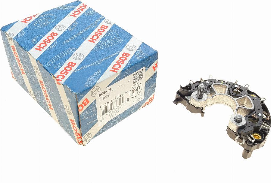 BOSCH F 00M 133 241 - Taisngriezis, Ģenerators autospares.lv