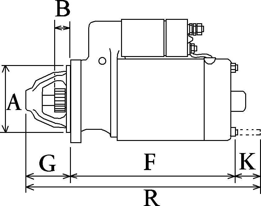 BOSCH F 032 113 464 - Starteris www.autospares.lv