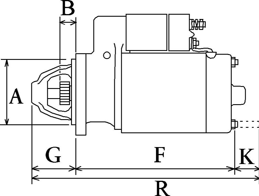 BOSCH F 032 111 805 - Starteris www.autospares.lv