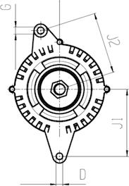 BOSCH F 032 111 413 - Ģenerators www.autospares.lv