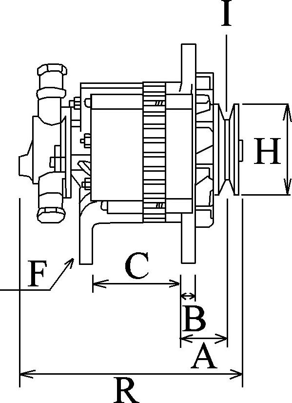 BOSCH F 032 112 272 - Ģenerators www.autospares.lv