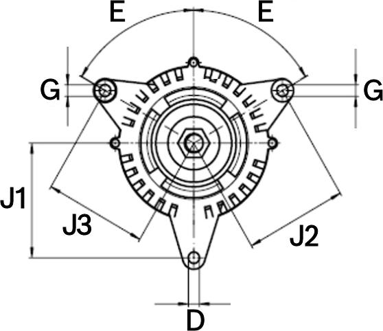 BOSCH F 032 113 448 - Ģenerators www.autospares.lv