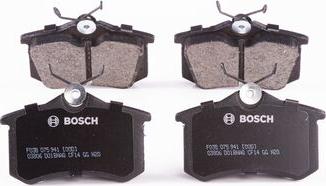 BOSCH F 03B 075 941 - Bremžu uzliku kompl., Disku bremzes www.autospares.lv