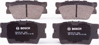 BOSCH F 03B 075 970 - Bremžu uzliku kompl., Disku bremzes www.autospares.lv