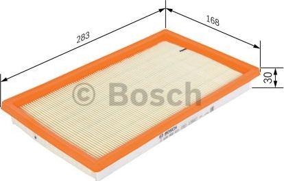 BOSCH F 026 400 473 - Gaisa filtrs www.autospares.lv