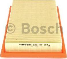 BOSCH F 026 400 503 - Gaisa filtrs www.autospares.lv